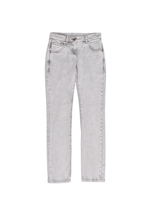 Brunello Cucinelli stone-wash jeans - Grey