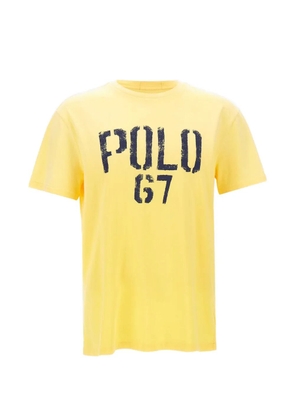 Polo Ralph Lauren logo-print cotton T-shirt - Yellow