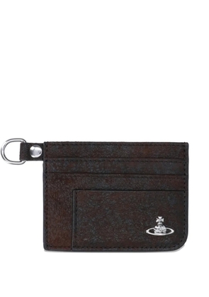 Vivienne Westwood Orb chain cardholder - Brown