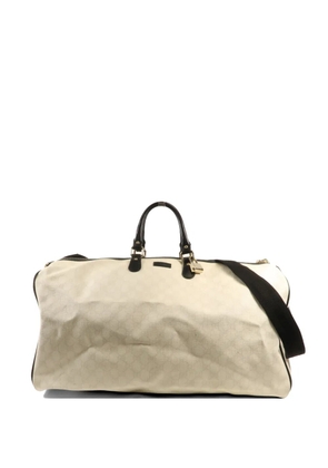 Gucci Pre-Owned GG-pattern holdall bag - Neutrals