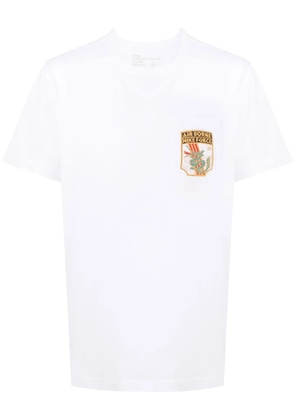 Maharishi Airborne Mike Force crewneck T-shirt - White