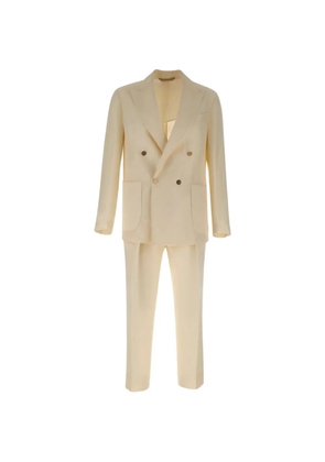 Briglia 1949 Bolgheri double-breasted suit - Neutrals