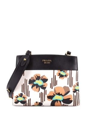 Prada Pre-Owned Bibliotheque Shoulder Bag Printed Leather Small crossbody bag - Multicolour