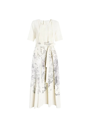 High Celt belted midi dress - Neutrals