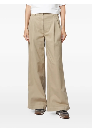 Brunello Cucinelli pleated trousers - Neutrals