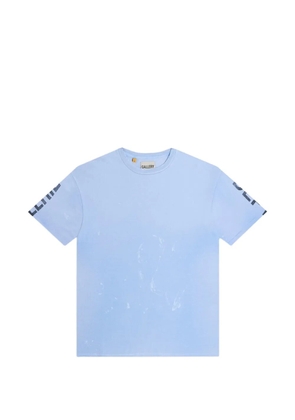 GALLERY DEPT. painted logo-print T-shirt - Blue
