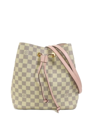 Louis Vuitton Pre-Owned Neo Noe Damier-Azur cross body bag - Neutrals
