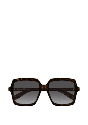 Saint Laurent Eyewear square-frame sunglasses - Brown