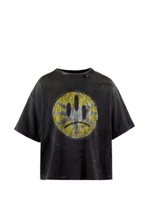 LOSTSHDWS Frown graphic-print T-shirt - Black