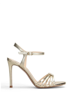 Roberto Festa Regen strappy metallic leather sandals - Gold