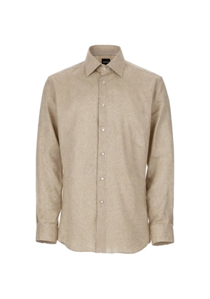 BOSS classic collar shirt - Neutrals