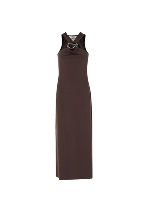 Coperni sleeveless maxi dress - Brown