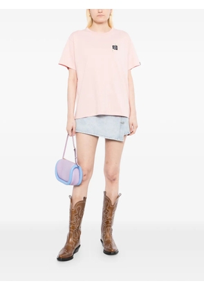 SPORT b. by agnès b. floral label T-shirt - Pink