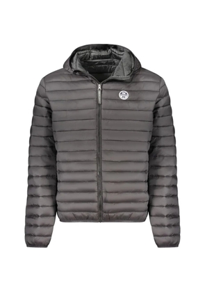 North Sails hooded padded jacket - Black