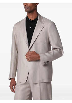 Tagliatore single-breasted blazer - Neutrals