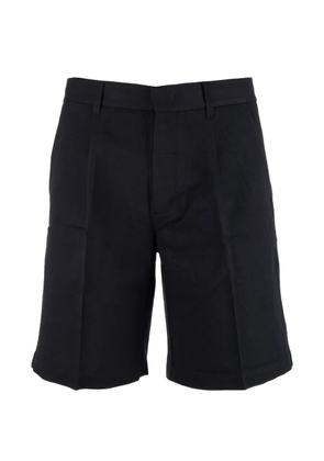Alphatauri pleated-detail bermuda shorts - Black