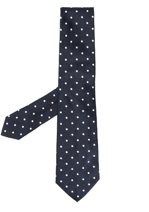 Ralph Lauren Purple Label polka-dot silk tie - Blue