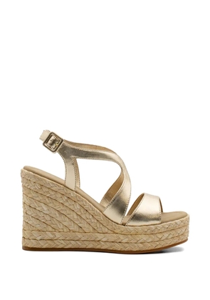 Palomitas By Paloma Barcelò Fauna wedge sandals - Gold