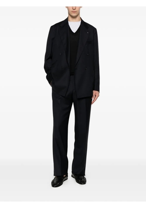 Tagliatore pressed-crease trousers - Blue