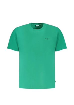 Pepe Jeans logo-print crew-neck T-shirt - Green