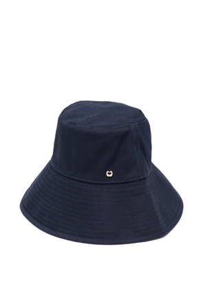Maje logo-plaque bucket hat - Blue