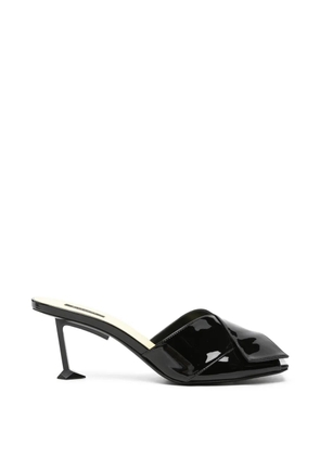 Givenchy square-shape sandals - Black