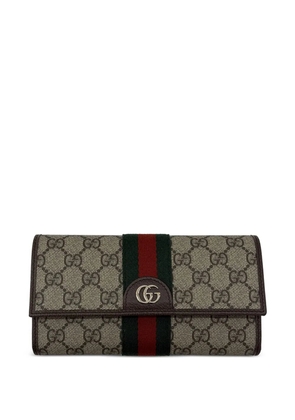 Gucci Ophidia wallet - Neutrals