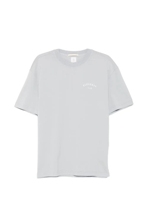 Eleventy logo-print T-shirt - Grey
