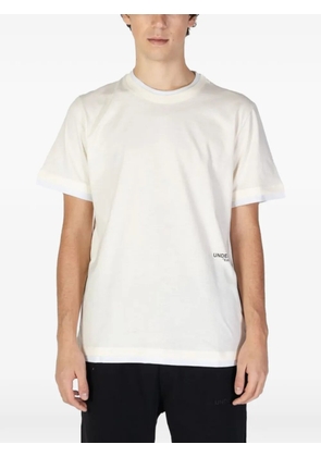 UNDERCLUB double-layered cotton T-shirt - Neutrals