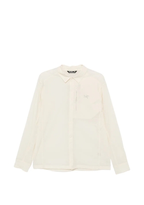 Arc'teryx Ossa logo-print overshirt - Yellow