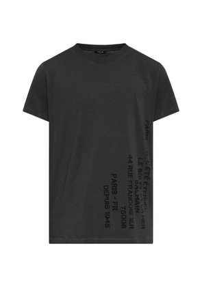 Balmain logo-print T-shirt - Grey