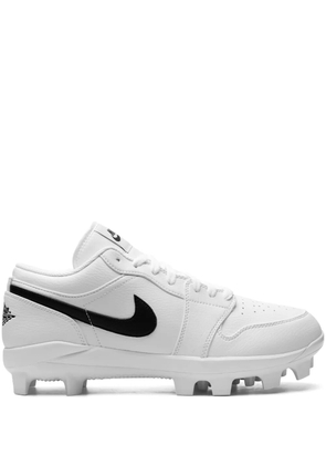 Jordan Air Jordan 1 Retro MCS Low 'White/Black' baseball cleats