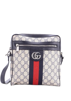 Gucci Pre-Owned Ophidia Messenger Bag GG Coated Canvas Small crossbody bag - Blue