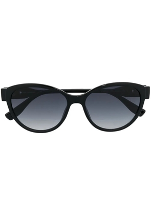 Karl Lagerfeld cut-out sunglasses - Black
