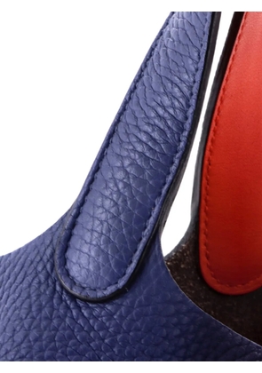 Hermès Pre-Owned Eclat Picotin Lock Bag Clemence PM tote bag - Blue