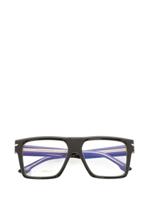Victoria Beckham flat-top square-frame glasses - Black