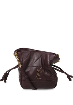 Saint Laurent Jamie quilted leather shoulder bag - Red