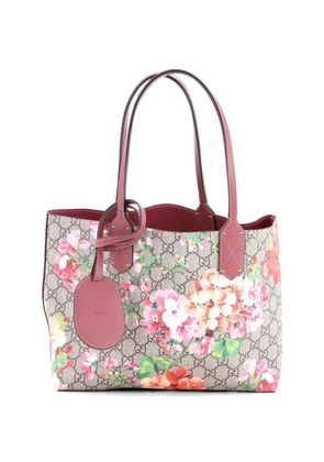 Gucci Pre-Owned Reversible Blooms GG Print Leather Small tote bag - Pink