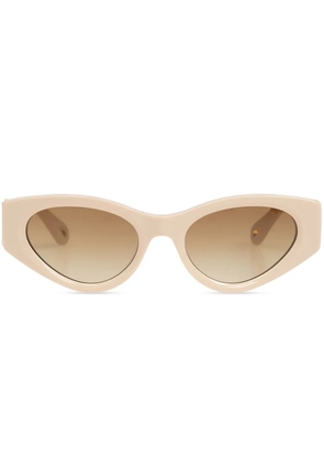 Chloé Eyewear Marcie cat-eye sunglasses - Neutrals