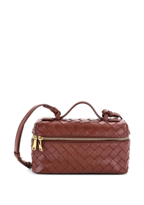 Bottega Veneta Pre-Owned Bang Bang Vanity Case Intrecciato Leather crossbody bag - Brown