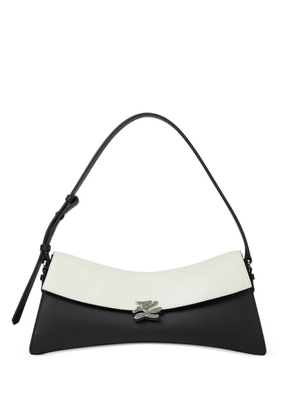Karl Lagerfeld Autograph leather shoulder bag - Black