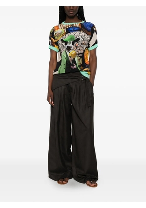 The Artistylist graphic-print T-shirt - Black