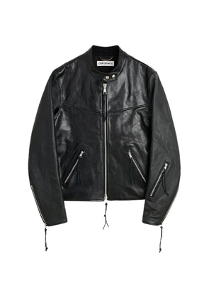 OUR LEGACY Yurei buffed leather jacket - Black