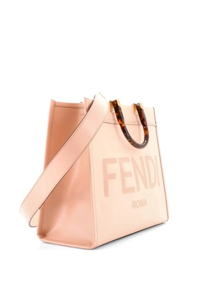 Fendi Pre-Owned Sunshine Shopper Leather Medium tote bag - Pink