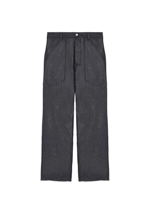 Jil Sander patch-pocket jeans - Blue