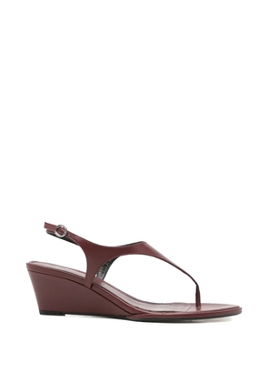 Aeyde Roose leather sandals - Red