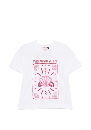 Pennyblack graphic-print cotton T-shirt - White
