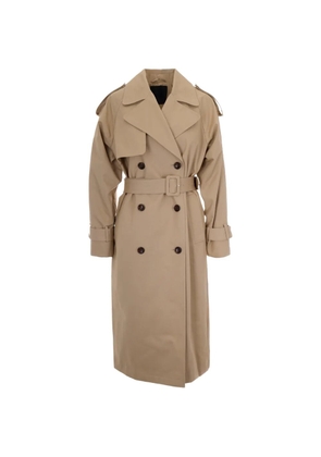 LIU JO double-breasted belted trench-coat - Neutrals