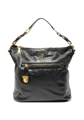 Prada Pre-Owned 2000s logo shoulder bag - Black