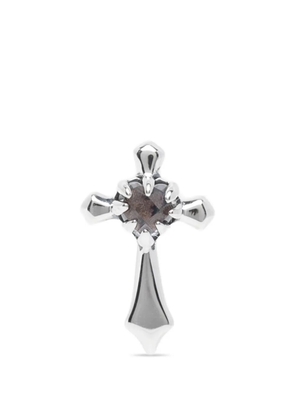 Stolen Girlfriends Club Gothic Cross earrings - Silver